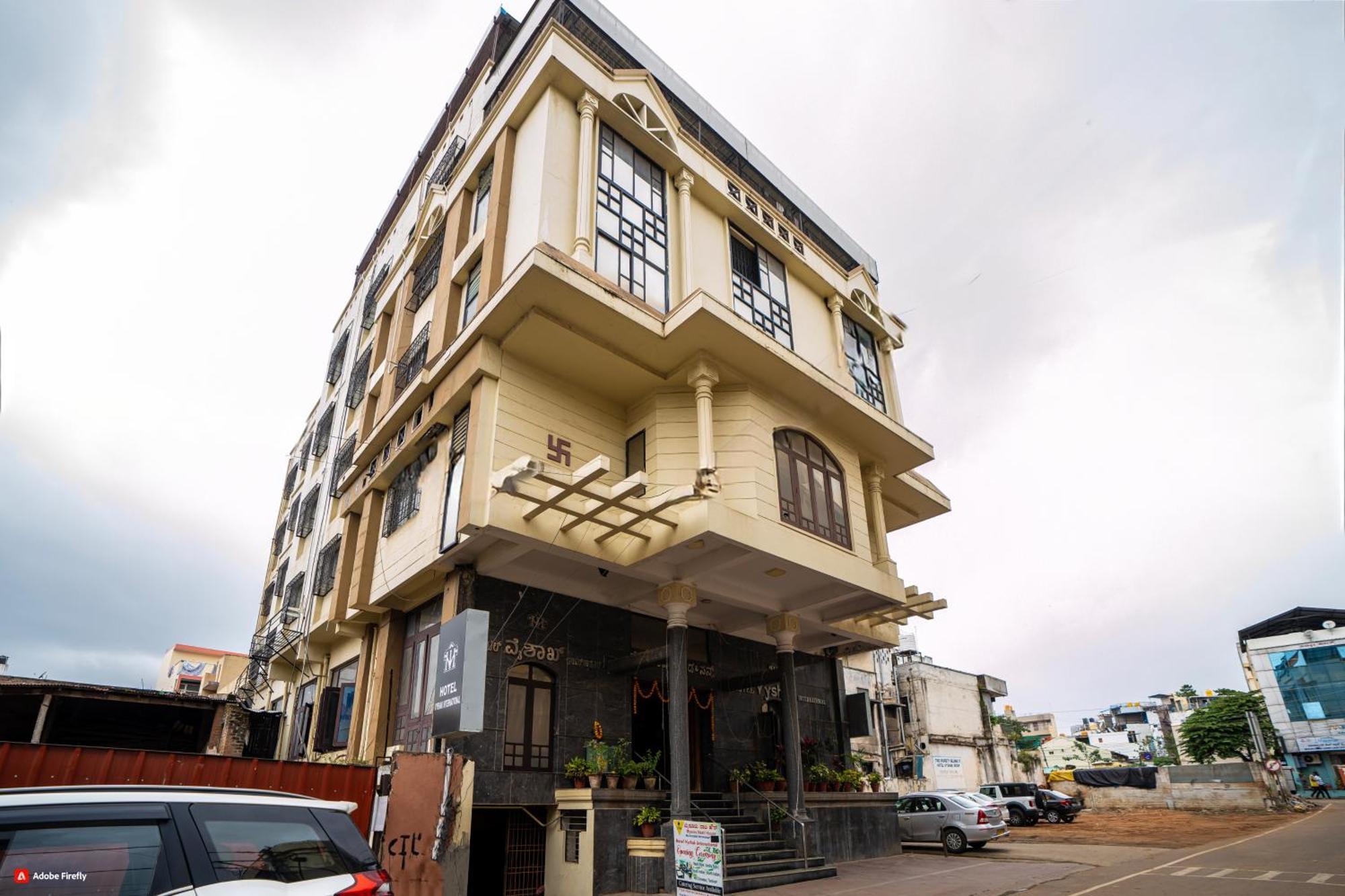 Hotel Vyshak International Mysore Exterior foto